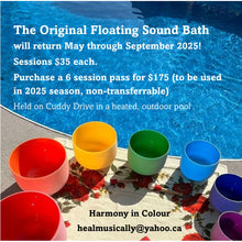 Load image into Gallery viewer, Treatment: Floating Sound Session