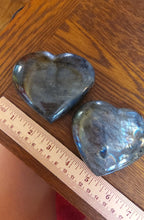 Load image into Gallery viewer, Carved: Labradorite Heart