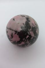 Load image into Gallery viewer, Carved: Rhodonite Sphere