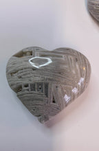 Load image into Gallery viewer, Carved: White Laced Agate Heart