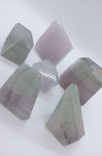 Load image into Gallery viewer, Carved: Lavender Fluorite (Yttrium Fluorite)