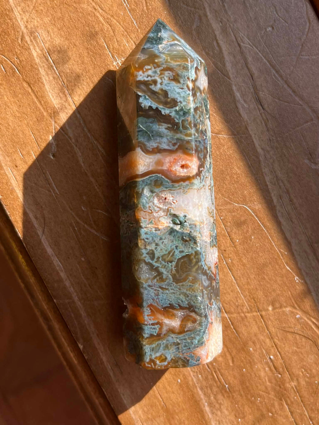 Tower: Red Moss Agate