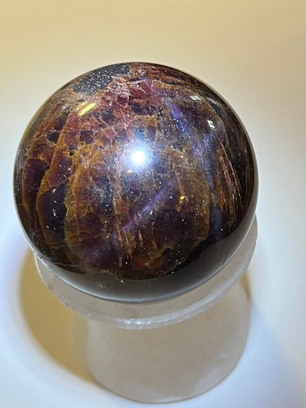 Star Garnet Sphere