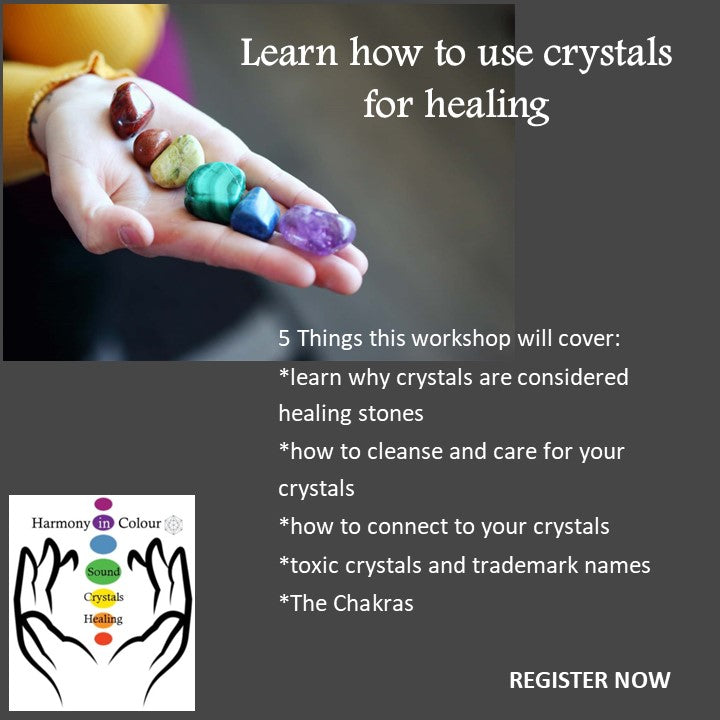 How to use Crystals for Healing Workshop