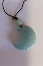 Load image into Gallery viewer, Gemstone Moon &amp; Bead Pendant
